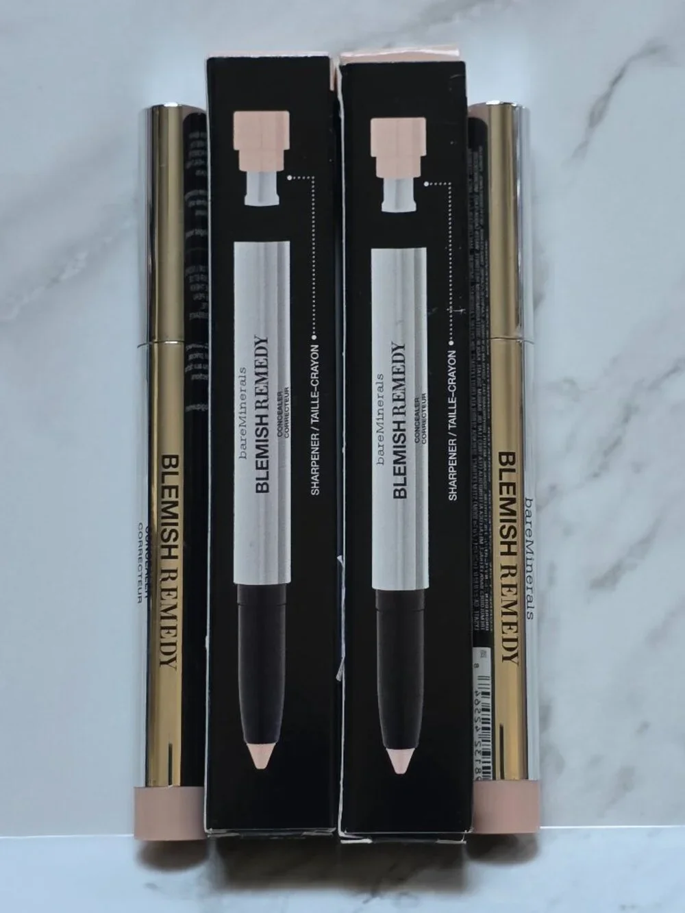2 x bareMinerals Blemish Remedy LIGHT Concealer Crayon (0.06 oz. each)
